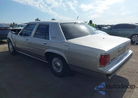 1990 Ford Crown Victoria S из США, поврежденный, VIN 2FACP72F6LX166392